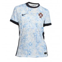 Camisa de time de futebol Portugal Replicas 2º Equipamento Feminina Europeu 2024 Manga Curta